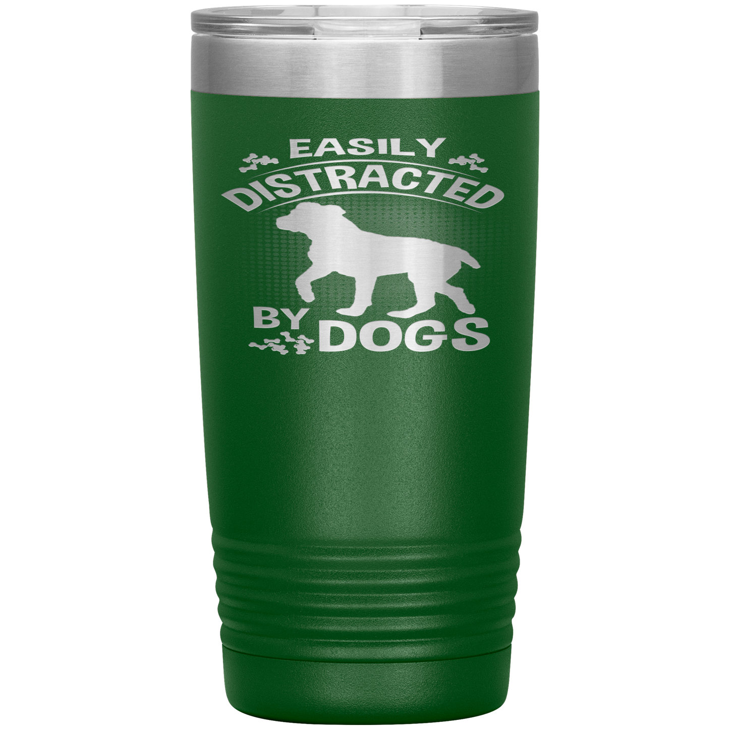 "Distracted by Dogs " Tumbler. Buy For Family & Friends. Save Shipping.