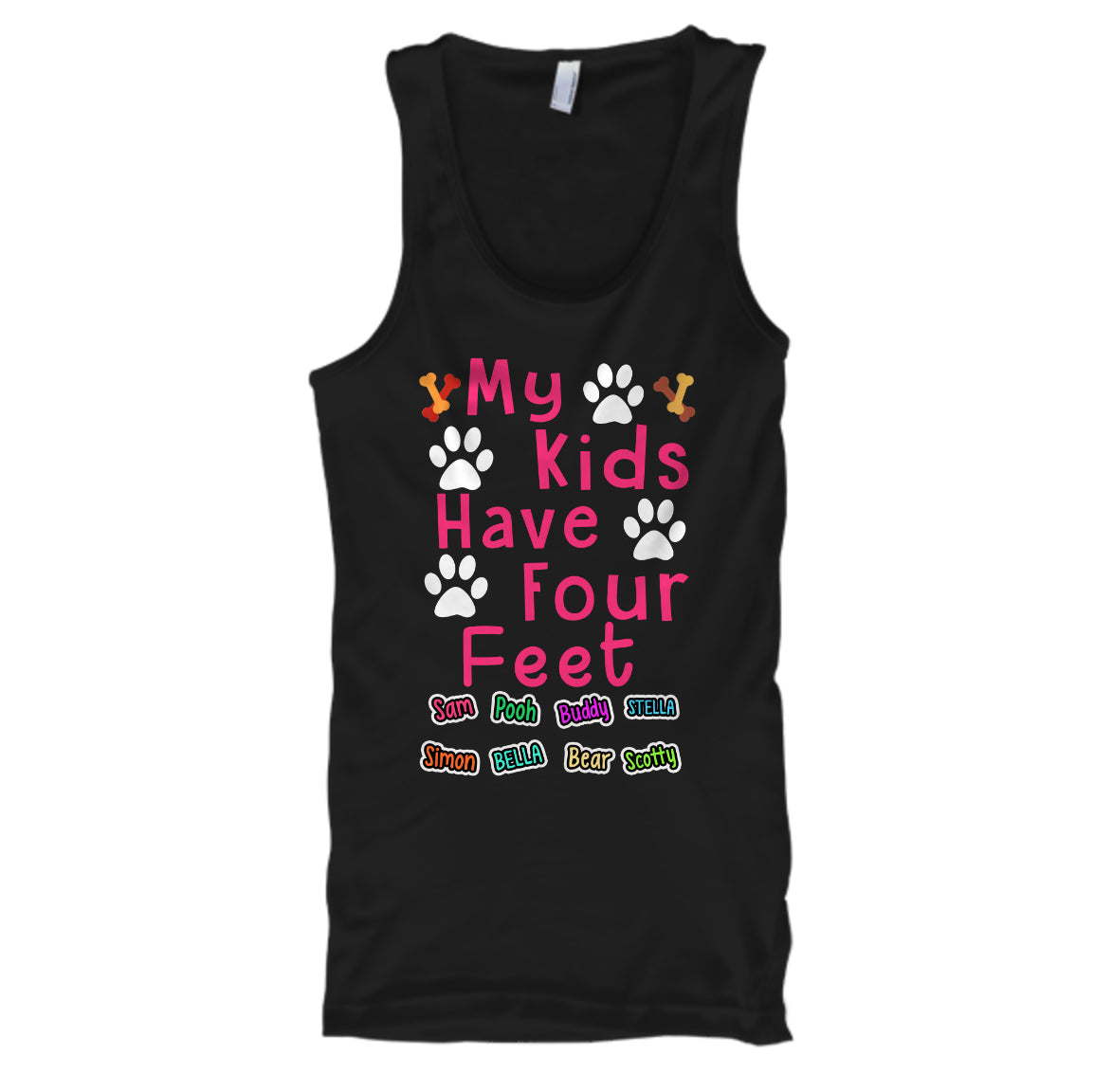 Dog - My Kids Have Four Feet - Custom Shirt