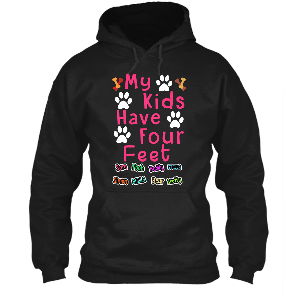 Dog - My Kids Have Four Feet - Custom Shirt