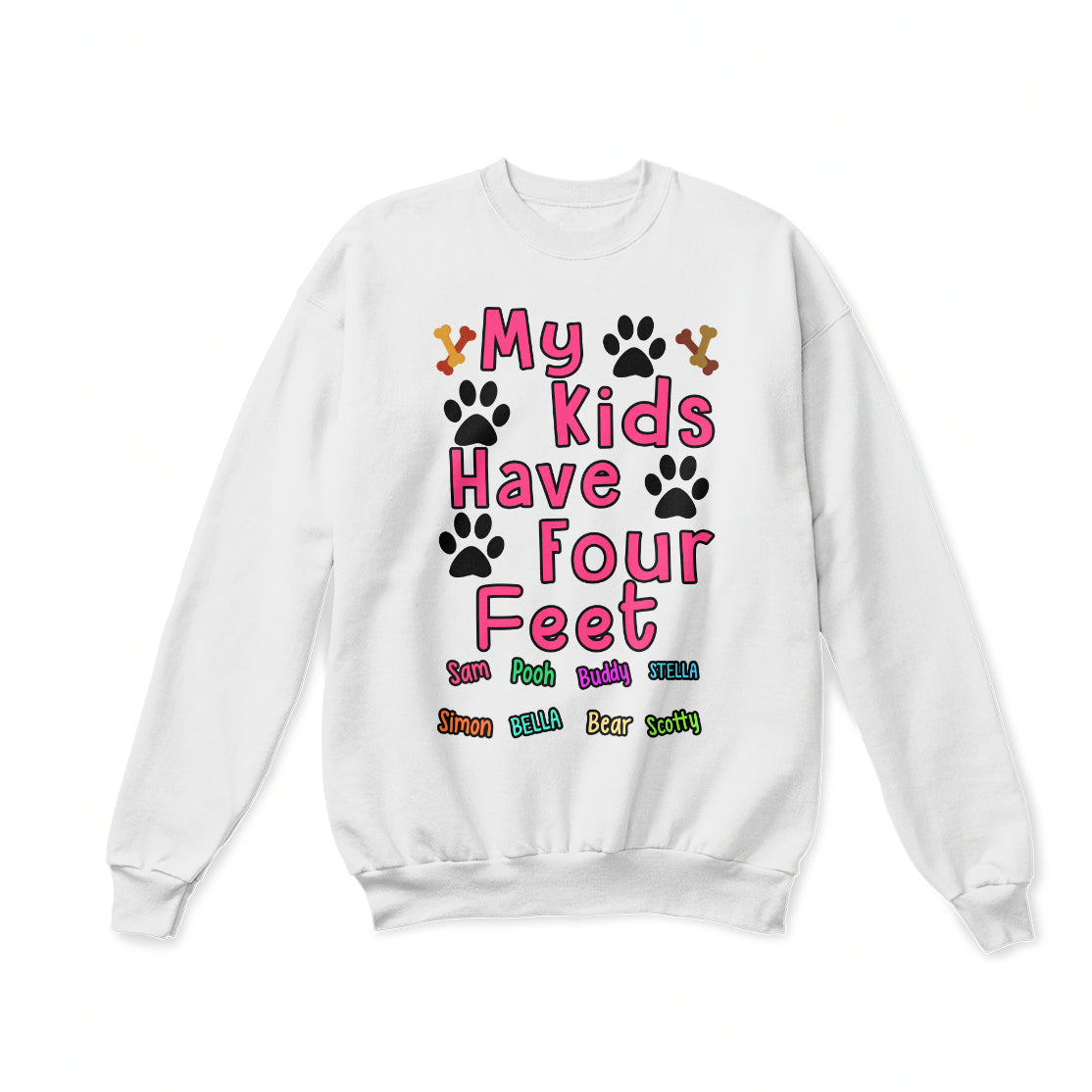 Dog - My Kids Have Four Feet - Custom Shirt