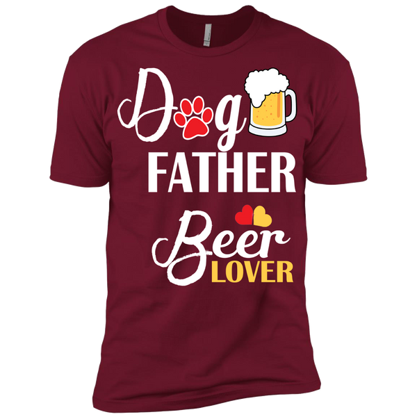 "DOG FATHER BEER LOVER" Shirt. 50% Off Today Only. . Flat Shipping.