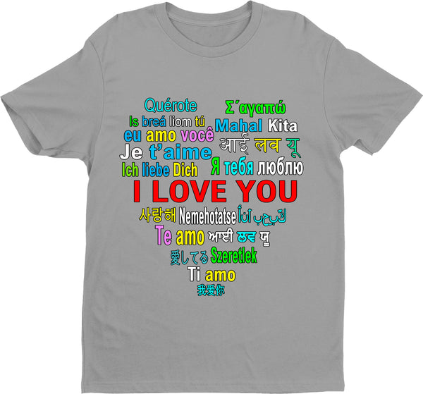 " I LOVE YOU.... ",  Shirt Flat shipping (50% off Today)