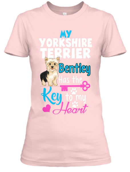 My (Custom Dog Name And Breed) Has The Key To My Heart
